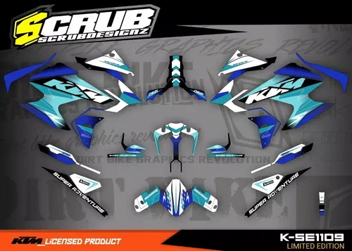 KTM Super Adenture R/S 1290  2021 2022 2023 Graphics decals stickers kit set