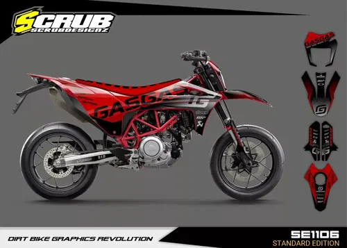 Gas Gas SM 700 Supermoto 2022 2023 2024 2025 Graphics decals stickers