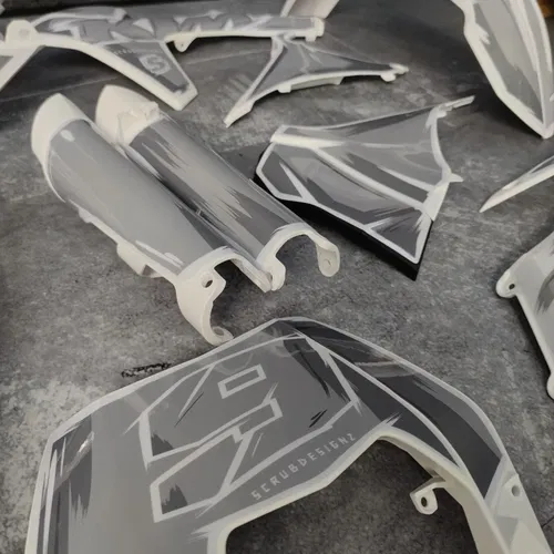 Plastics + Graphics KTM 2012 2013 XCF-W EXC EXC-F 125 200 250 300 350 450 500