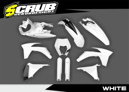 Plastics + Graphics KTM 2012 2013 XCF-W EXC EXC-F 125 200 250 300 350 450 500