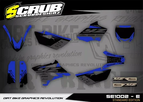 Plastics + Graphics Yamaha YZ 85 2002-2018 Restyle