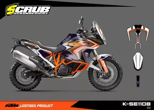 KTM Super Adenture R/S 1290  2021 2022 2023 Graphics decals stickers kit set