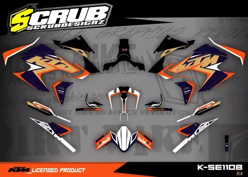 KTM Super Adenture R/S 1290  2021 2022 2023 Graphics decals stickers kit set