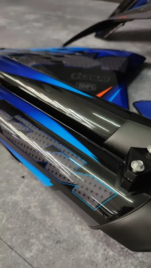 Plastics + Graphics applied KTM EXC EXC-F 2008 2009 2010 2011 XC-W XCF-W