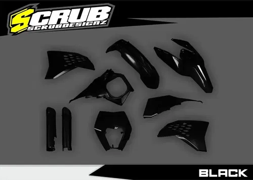 Plastics + Graphics applied KTM EXC EXC-F 2008 2009 2010 2011 XC-W XCF-W