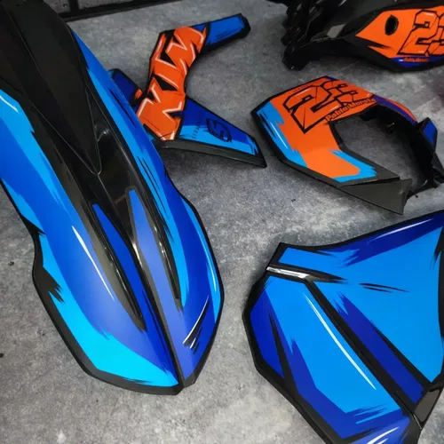 Plastics + Graphics KTM 2012 2013 XCF-W EXC EXC-F 125 200 250 300 350 450 500