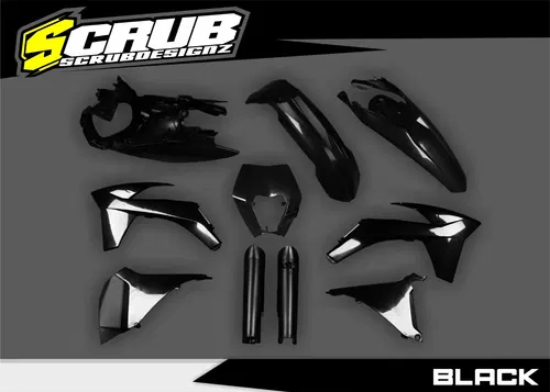 Plastics + Graphics KTM 2012 2013 XCF-W EXC EXC-F 125 200 250 300 350 450 500