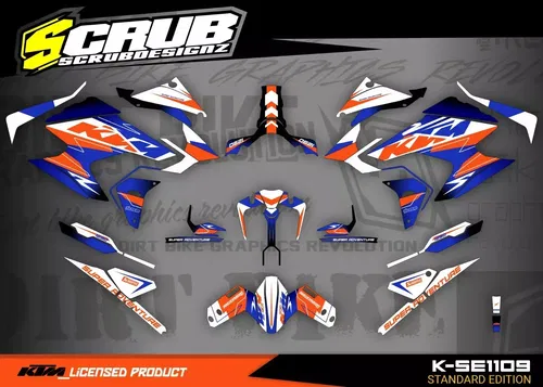KTM Super Adenture R/S 1290  2021 2022 2023 Graphics decals stickers kit set