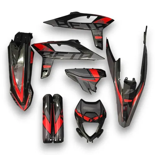 Plastics + Graphics applied Beta RR Polisport Restyle 2019