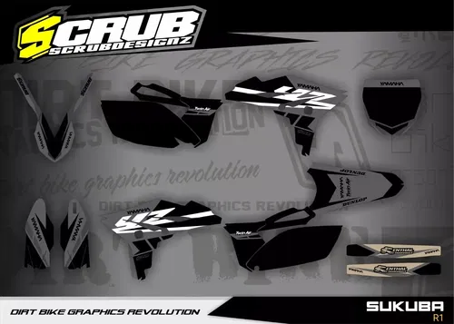 Plastics + Graphics Yamaha YZ250F 2010 2011 2012 2013 YZF 250