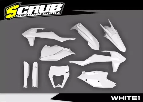 Plastics + Graphics KTM 2017-2019 XC-W XCF-W EXC EXC-F Custom Race Number