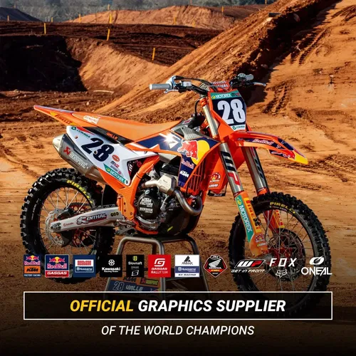 Plastics + Graphics KTM 2017-2019 XC-W XCF-W EXC EXC-F Custom Race Number