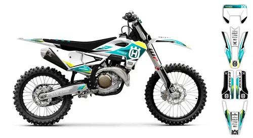 Plastics + Graphics Husqvarna 2017-2019 TE FE 125 150 250 350 450 501