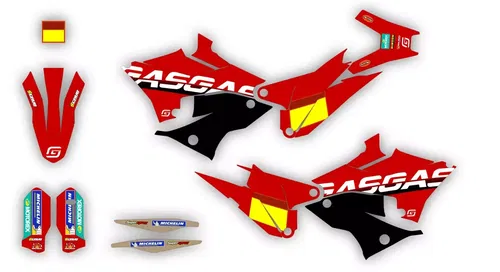 GAS GAS 450 RALLY REPLICA 2021 2022 2023 Graphics decals stickers