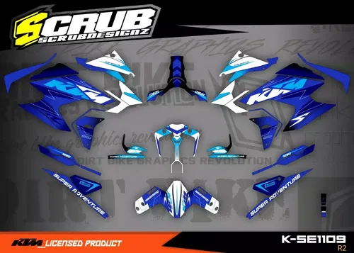 KTM Super Adenture R/S 1290  2021 2022 2023 Graphics decals stickers kit set