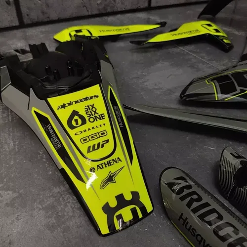 Plastics + Graphics Husqvarna TC 65 2016-2023  Custom race number