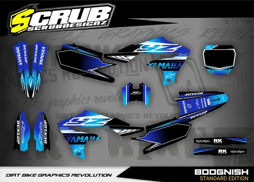 Yamaha graphics YZ450f 2018 2019 2020 2021 2022 YZf 450 Decals