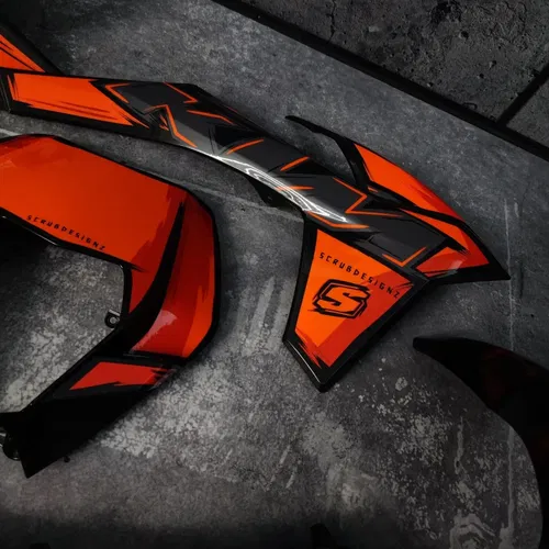 Plastics + Graphics KTM 2012 2013 XCF-W EXC EXC-F 125 200 250 300 350 450 500