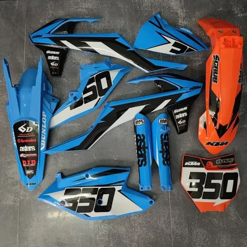 Plastics + Graphics KTM 2016 2017 2018 125 250 300 350 450 XC XC-F SX SX-F SCRUB