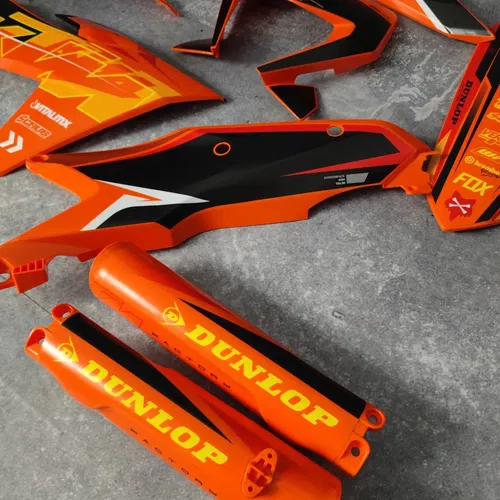 Plastics + Graphics KTM 2024 2025 XC-W XCF-W EXC EXC-F decals stickers kit