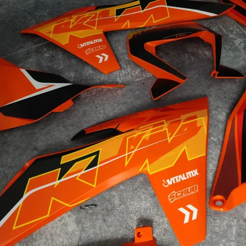 Plastics + Graphics KTM 2024 2025 XC-W XCF-W EXC EXC-F decals stickers kit