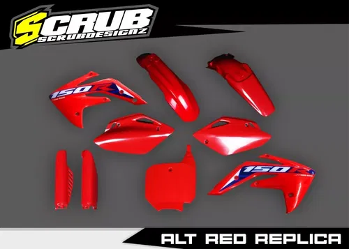 Plastics + replica graphics decals for Honda CRF150R 2007-2025
