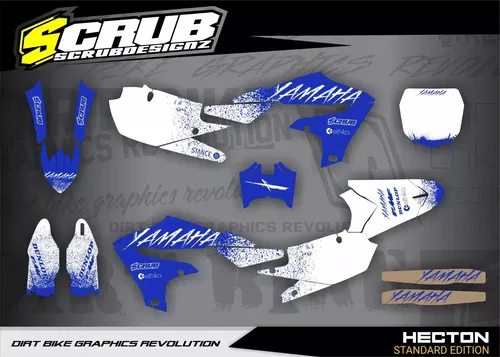 Graphics decals stickers kit Yamaha YZ250F 2019-2023 YZ450F 2018-2022