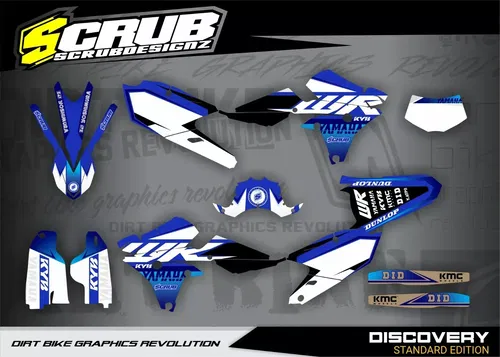 Graphics Yamaha WR250f 2015-2019 WR450f 2016 2017 2018 WRf Decals Stickers