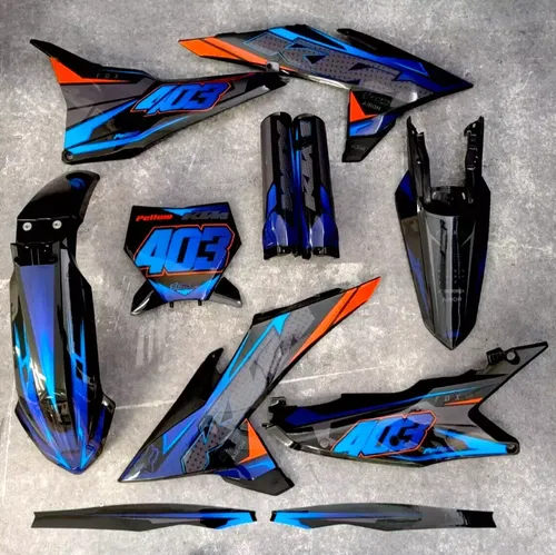 Plastics + Graphics KTM 2025 XC XC-F SX SX-F Custom Race Number + Name
