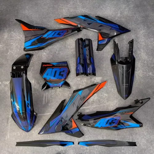 Plastics + Graphics KTM 2025 XC XC-F SX SX-F Custom Race Number + Name