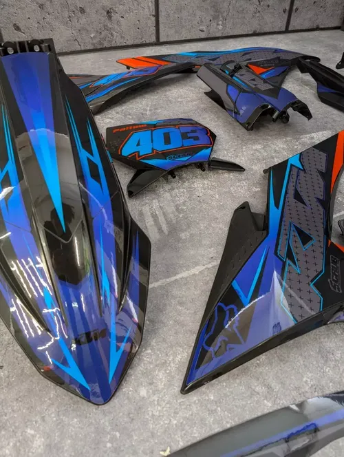 Plastics + Graphics KTM 2025 XC XC-F SX SX-F Custom Race Number + Name