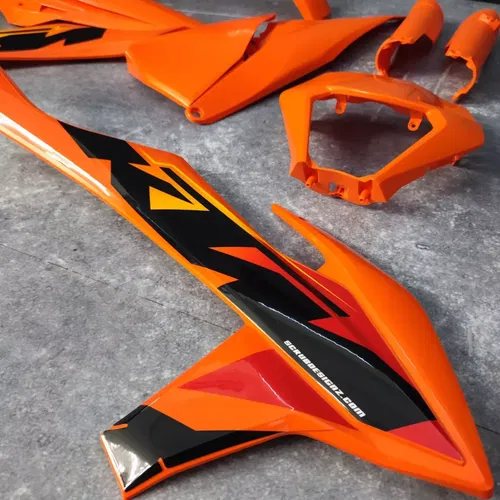 KTM EXC EXC-F XC-W XCF-W 2020 2023 Plastics kit + Restyle Decals