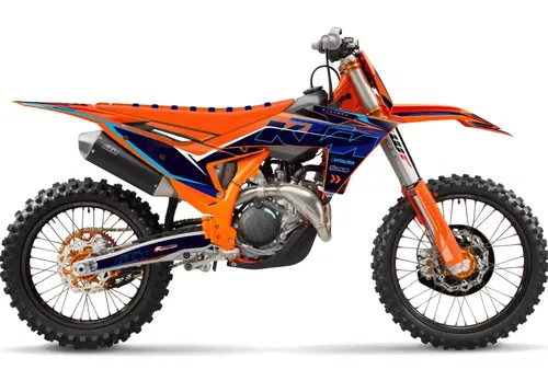 KTM 2023 2024 SX SX-F XC XC-F Graphics decals stickers kit | Custom race number