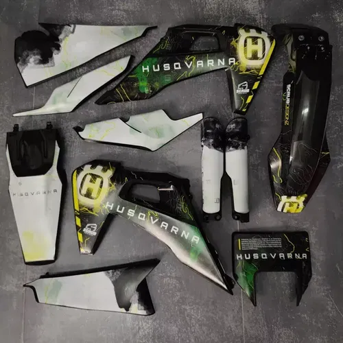 Plastics + Graphics Husqvarna TE FE 2020 2021 2022 2023