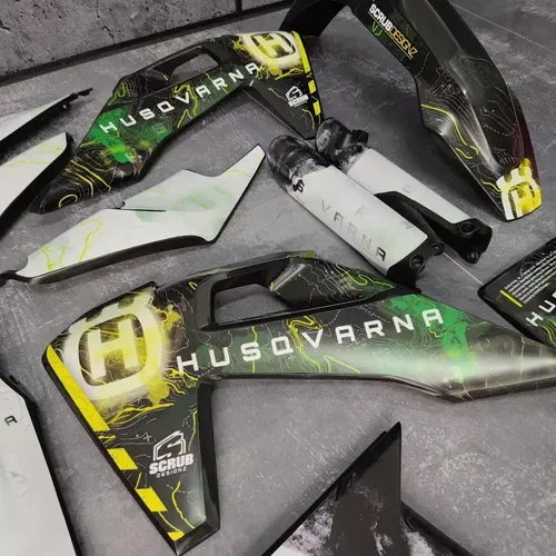 Plastics + Graphics Husqvarna TE FE 2020 2021 2022 2023