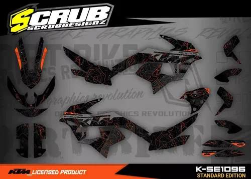 KTM 790 890 Adventure R / S  2019 2020 2021 2022 Graphics decals stickers kit