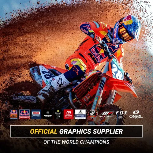 Plastics + Graphics Suzuki RMZ 250 2004-2009 RMZ 450 2005-2007