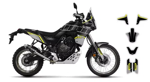 Yamaha Ténéré 700 2019 2020 2021 2022 2023 2024 2025Graphics decals stickers