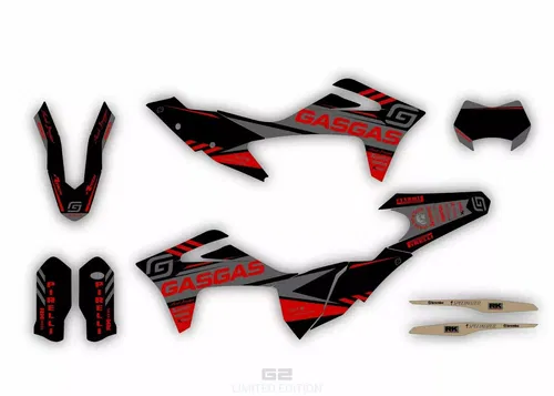 Gas Gas EC EC-F 2021 2022 2023 250 300 350 Graphics Decals Stickers