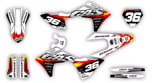 Gas Gas 2024 2025 MC MC-F EX EX-F 125 250 300 350 450 Graphics Decals
