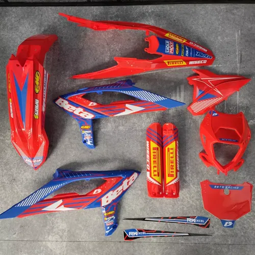 Plastics + Graphics applied Beta RR 2023 2024 Race edition