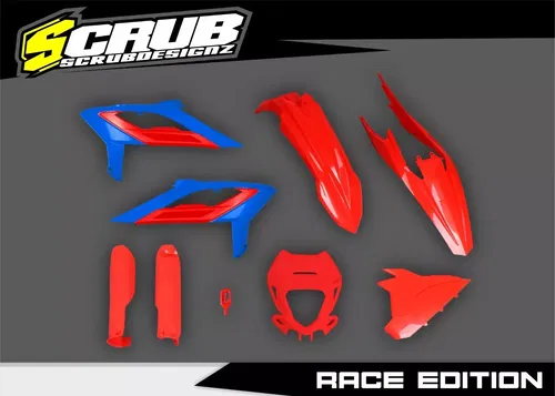 Plastics + Graphics applied Beta RR 2023 2024 Race edition