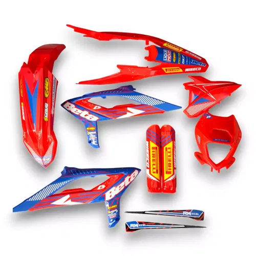 Plastics + Graphics applied Beta RR 2023 2024 Race edition