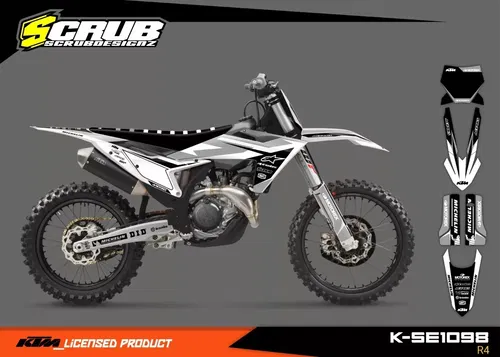 KTM 2023 2024 SX SX-F XC XC-F Graphics decals stickers kit