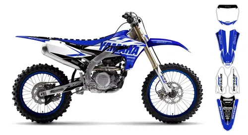 Plastics + Graphics Yamaha YZ450F 2018-2022 YZ250F 2019-2023