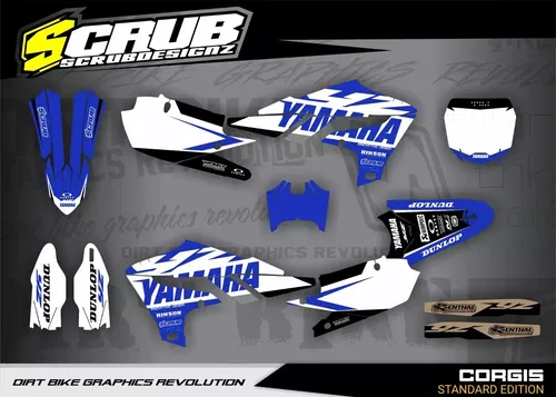 Plastics + Graphics Yamaha YZ450F 2018-2022 YZ250F 2019-2023