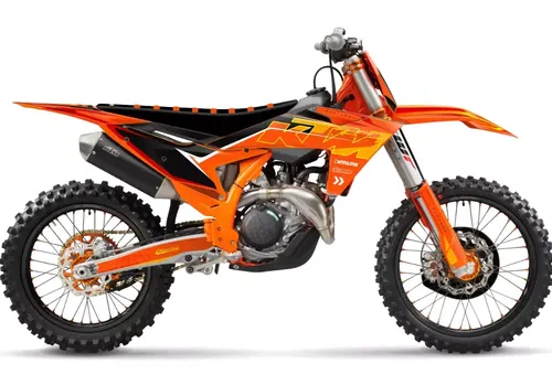 KTM 2023 2024 SX SX-F XC XC-F Graphics decals stickers kit | Custom race number