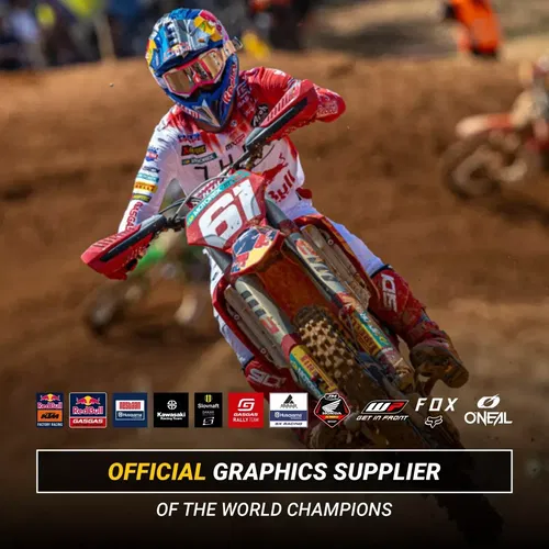 Plastics + Graphics applied KTM 2019-2022 XC XC-F SX SX-F Custom name + number