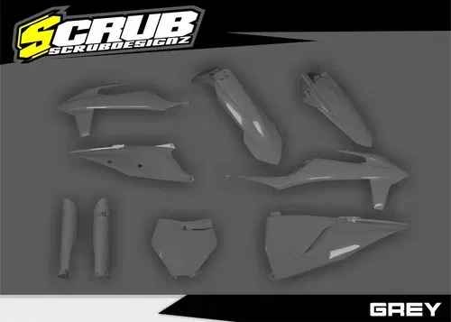 Plastics + Graphics applied KTM 2019-2022 XC XC-F SX SX-F Custom name + number