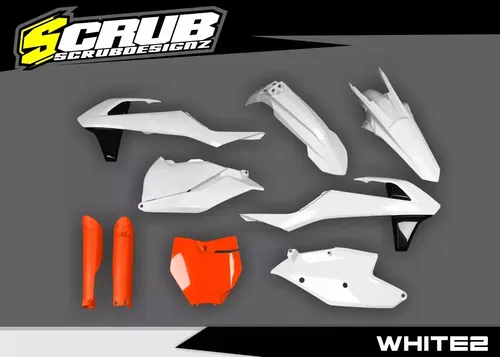 Plastics + Graphics applied KTM 2016-2018 XC XC-F SX SX-F | custom name+number